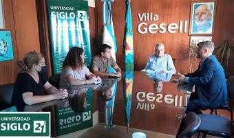 CONVENIOS CON LA UNIVERSIDAD SIGLO 21 PARA FOMENTAR LA EDUCACIN EN VILLA GESELL